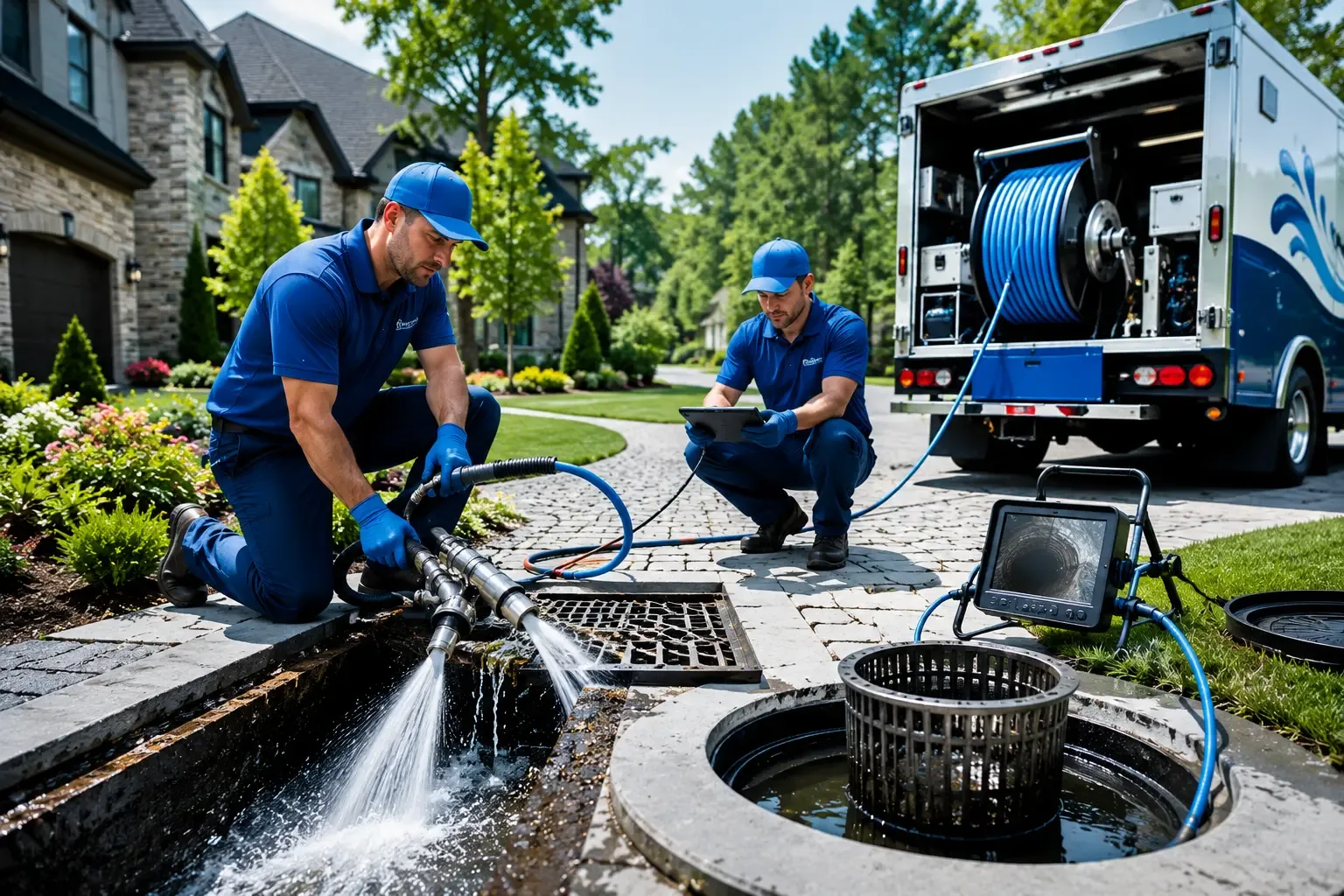 Local outdoor drain cleaning professionals in New Paris, IN